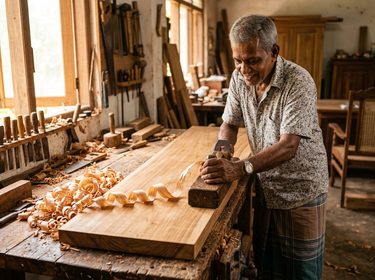 Timber Hand-Planing